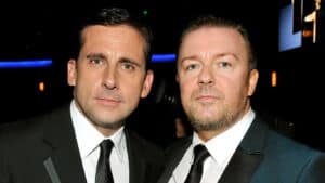 Steve Carell and Ricky Gervais together