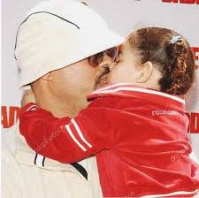 Xea's Childhood Picture with her Father, Heavy D