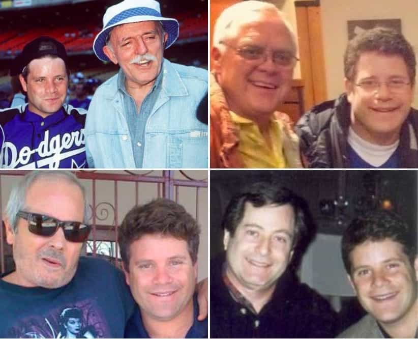 Sean Astin with his father Michael Tell