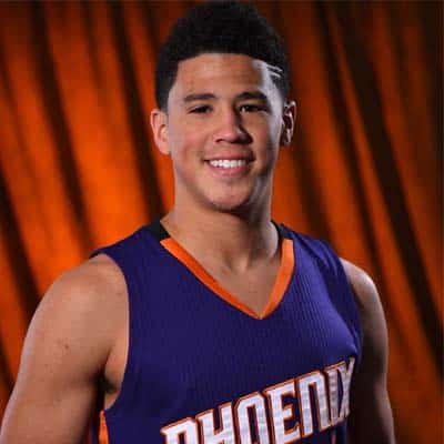 Devin Booker during a Photoshoot at Los Angeles, California.
