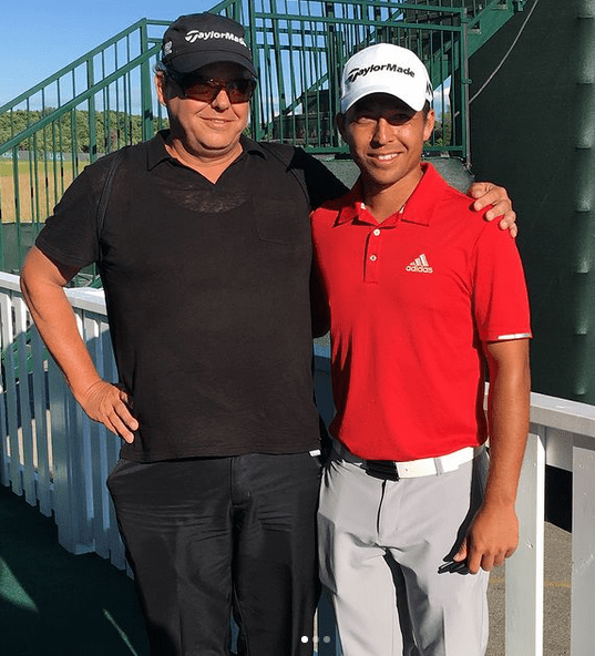 Xander-Schauffele-With-His-Father