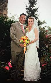 Bruce Pearl and Brandy Pearl wedding