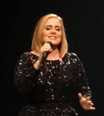 Adele in her live show