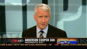 Anderson Cooper on his show Anderson Cooper 360