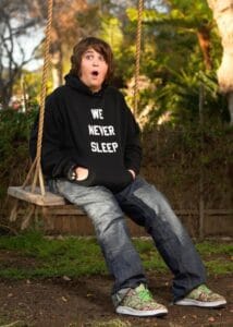 Andy Milonakis in a Swing