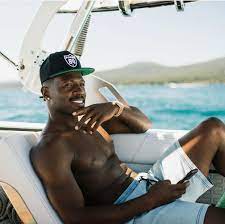 Antonio Brown chilling on Yacht in Hawaii 