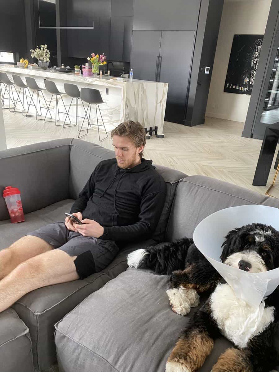 Connor-and-his-dog