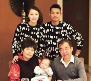 Lin Dan's family