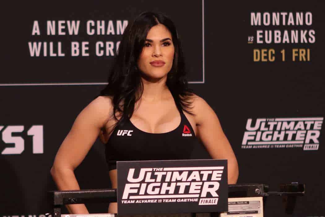 Rachael Ostovich during a UFC Event