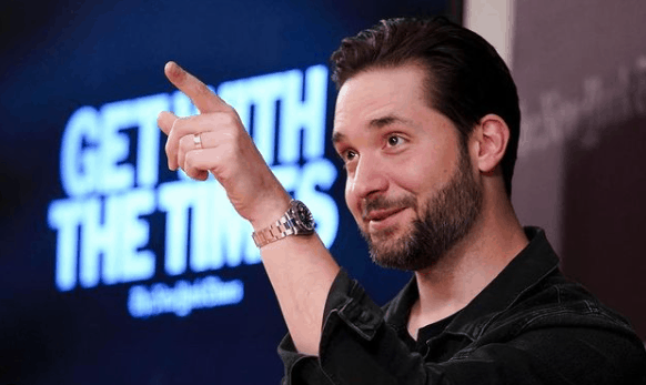 Alexis Ohanian in an event