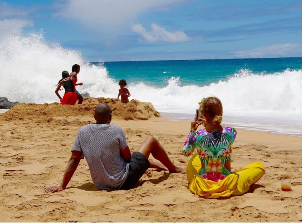 Beyoncé and Jay-Z enjoying their family vacation in Hawaii