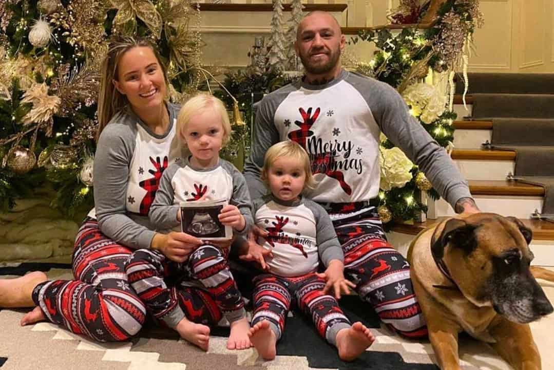 McGregor with his family