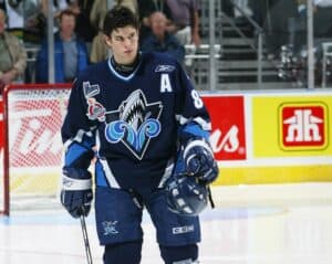 Sidney Crosby playing for the QMJHL.