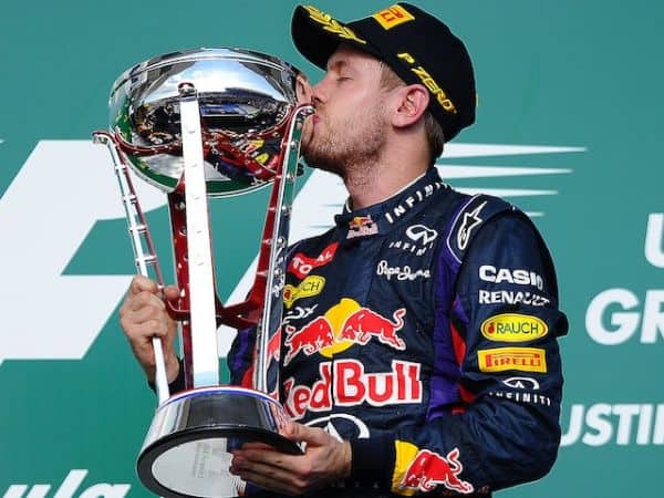 Kissing his Trophy