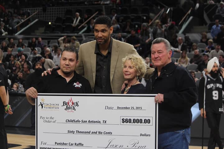 Tim Duncan on charity