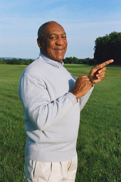 Bill Cosby poses