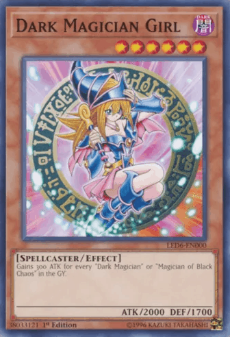 Dark-Magician-Girl-Card, one of the expensive Yu-Gi-Oh card