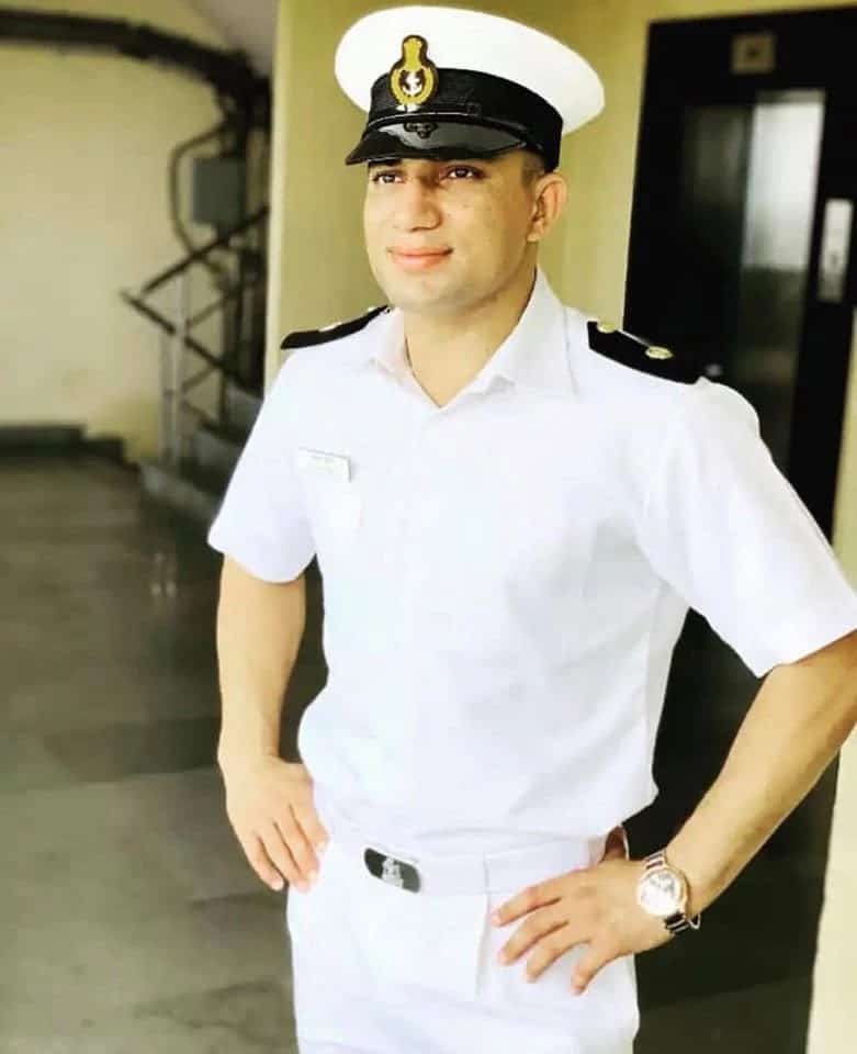 Nitin Tomar in Indian Navy