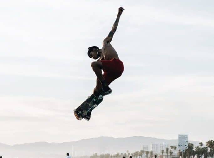 A skateboarder, skateboarding (Source: unsplash.com)