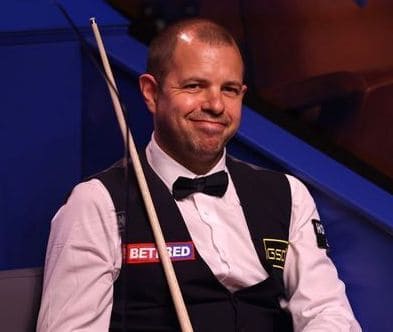 Barry Hawkins during a championship.