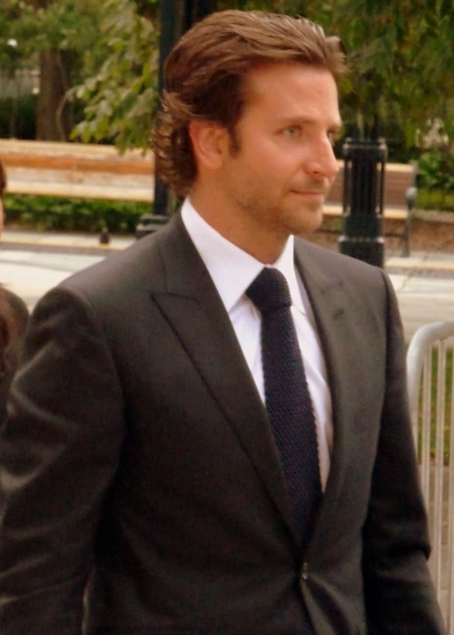 Bradley Cooper in formal dress.