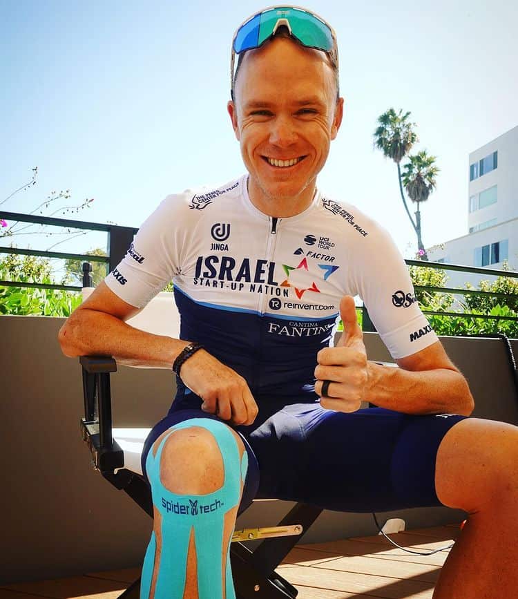 Chris Froome representing WorldTeam Israel Start-up Nation