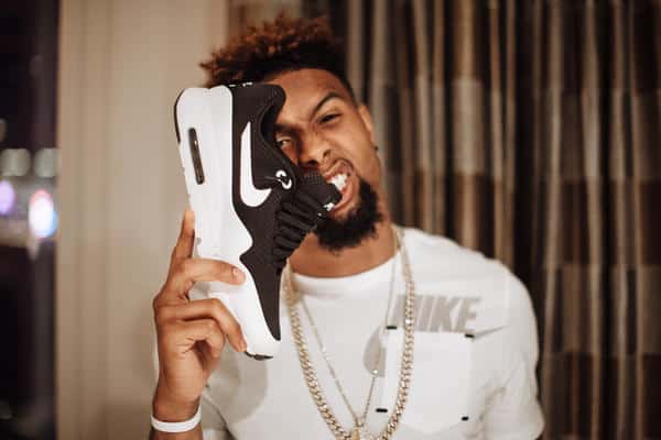 Odell with Nike Air Max