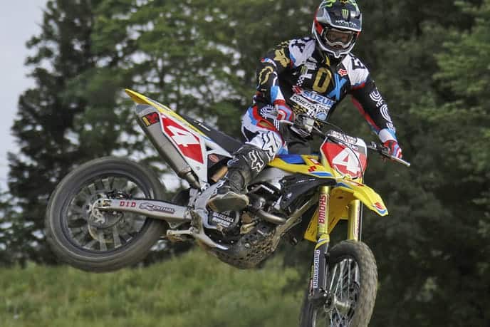 Ricky Carmichael for Suzuki brand.