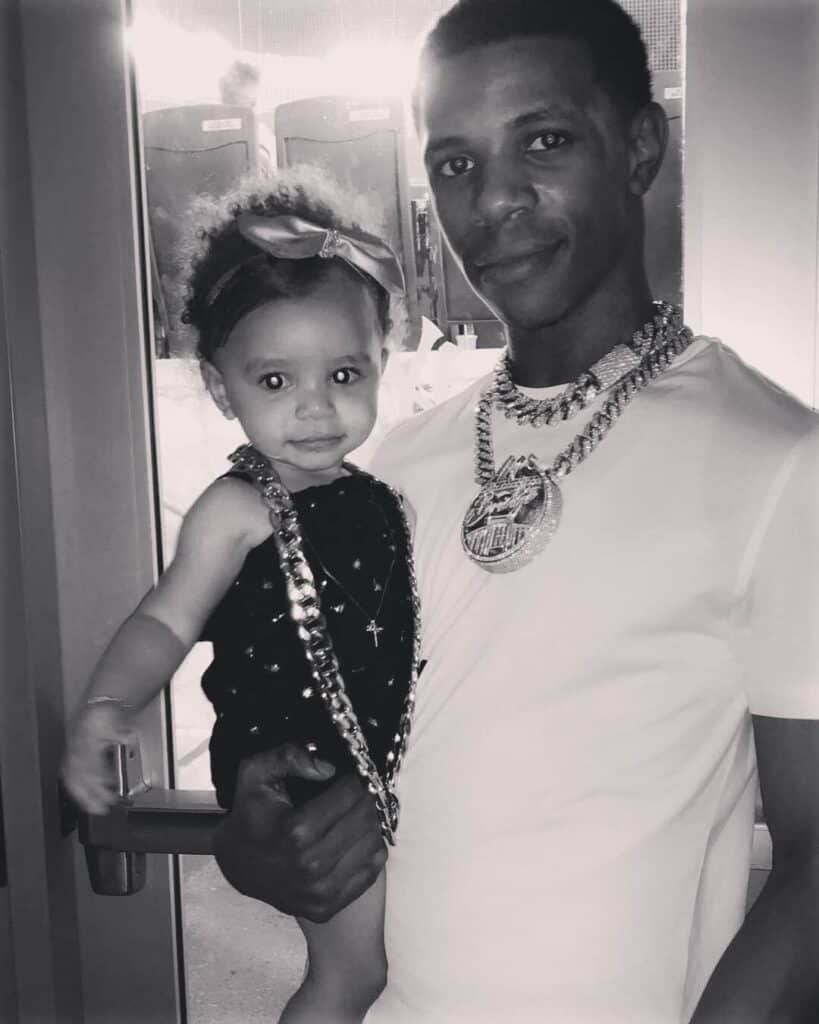 A Boogie Wit Da Hoodie shared his picture with his fans on father's day. (Source Instagram)