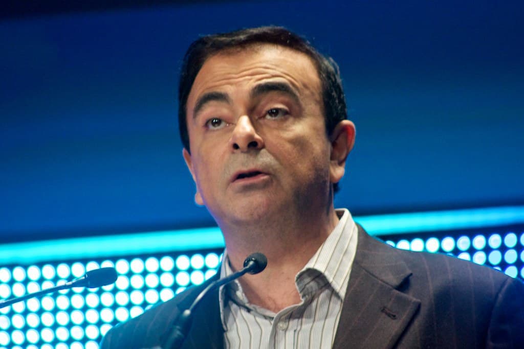 Carlos Ghosn in an event.