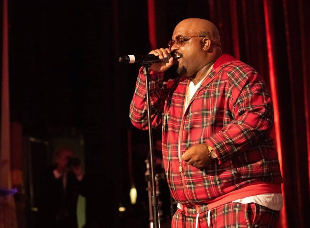 Ceelo Green during a live performance.