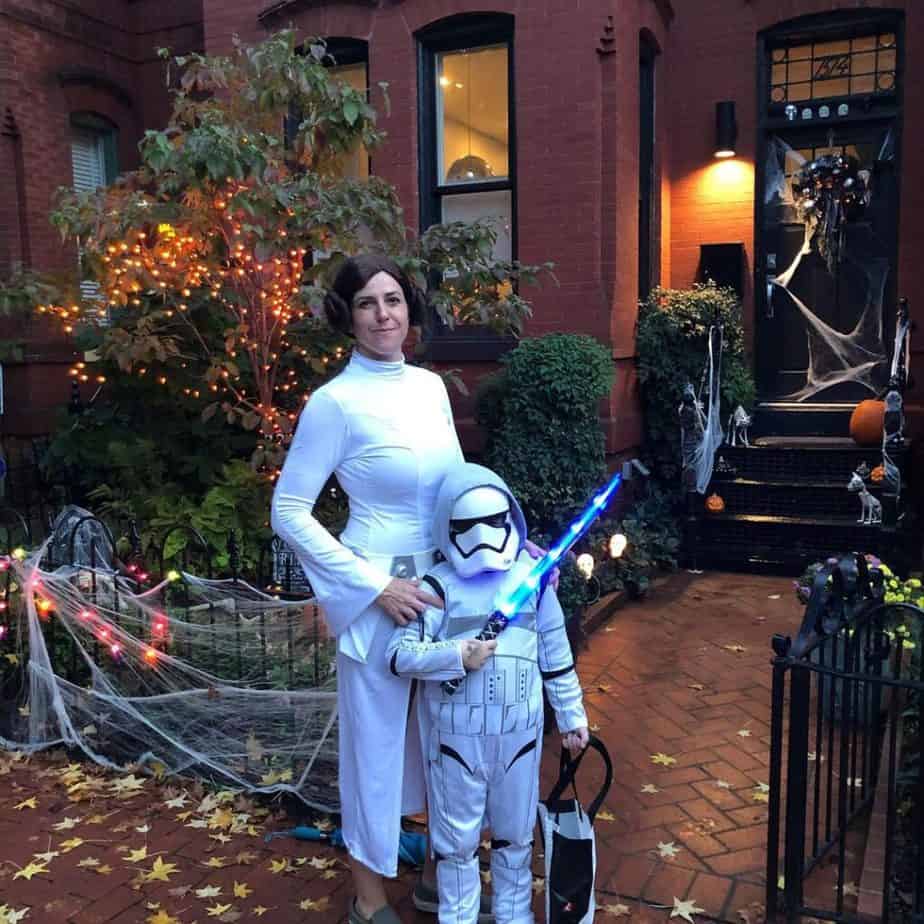 Shannon Pattypiece posted a picture with her son from Halloween, 2019.