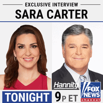 Sara Carter and Sean Hannity