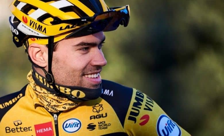 Take a look at this charming face of Tom Dumoulin.