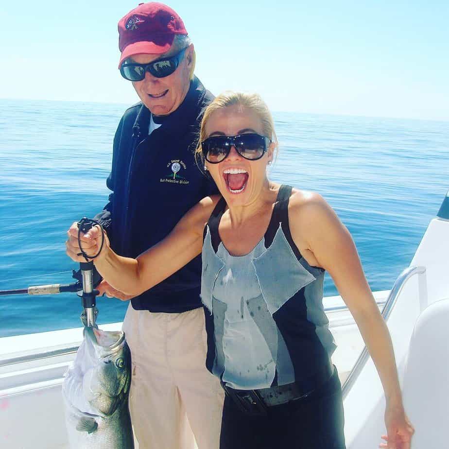 Amy Mickelson With Her Husband On Fishing Trip (Source: Instagram: PhilMickelson)