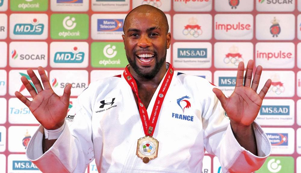 Teddy-Riner-at-an-Event