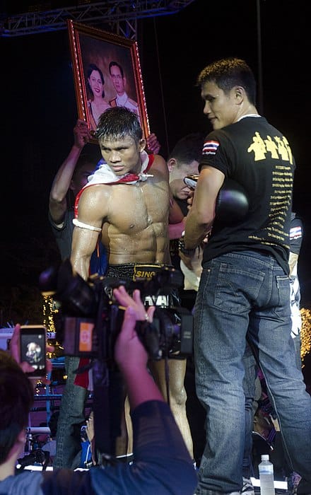 Buakaw Banchamek after a fight (Source: wikiwand)