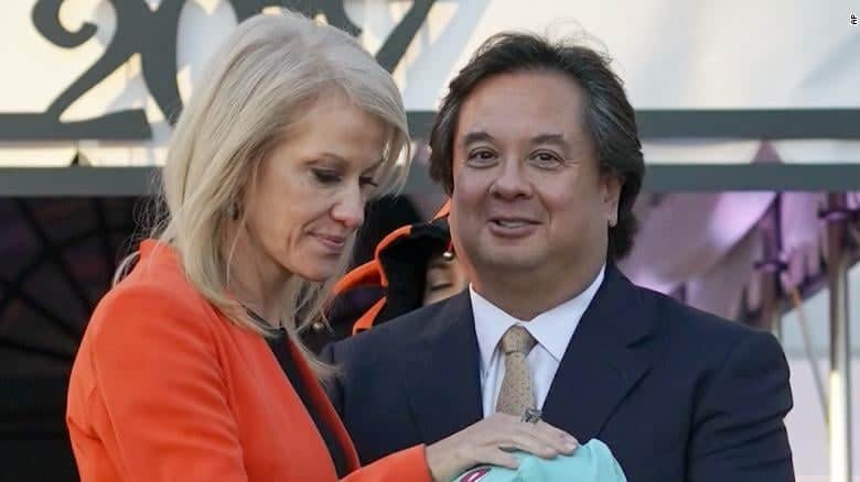George Thomas Conway III and his wife Kellyanne Conway.