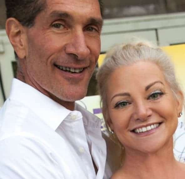 Julie Michaels with her husband Peewee Piemonte.