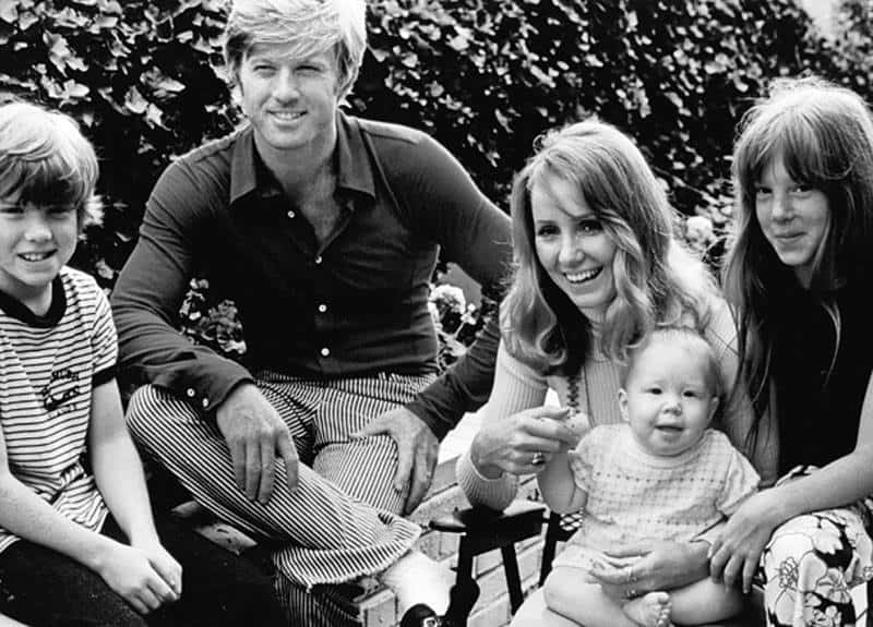 Lola Van Wagenen with her husband and children.