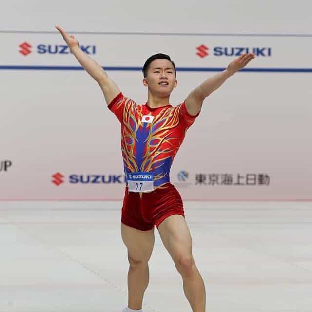 Mizuki Saito during a competition