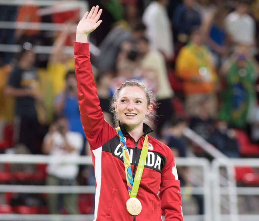 Rosie MacLennan, Gold medallist in Rio Olympics 2016 