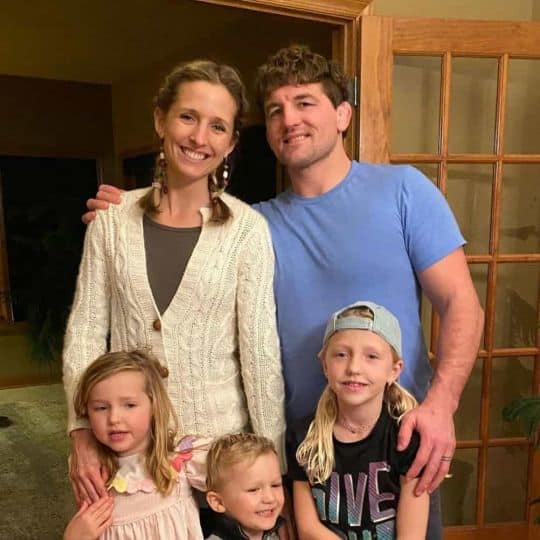 Amy Askren with her Family