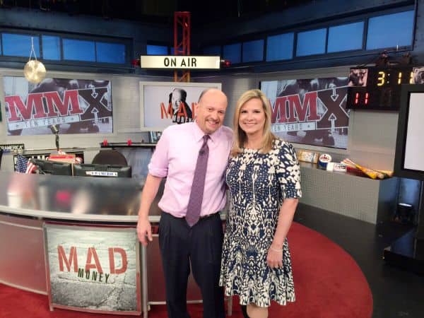 Cramer with his wife, Lisa