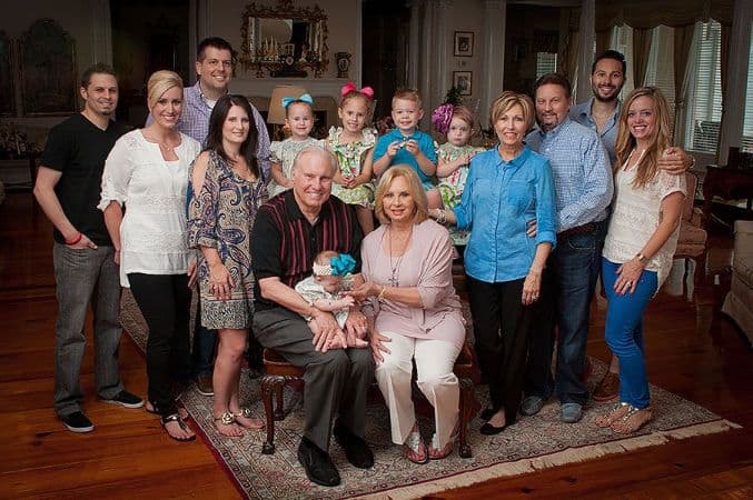 Swaggart and his giant family
