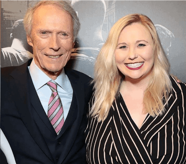 kathryn Eastwood with her father, Clint Eastwood
