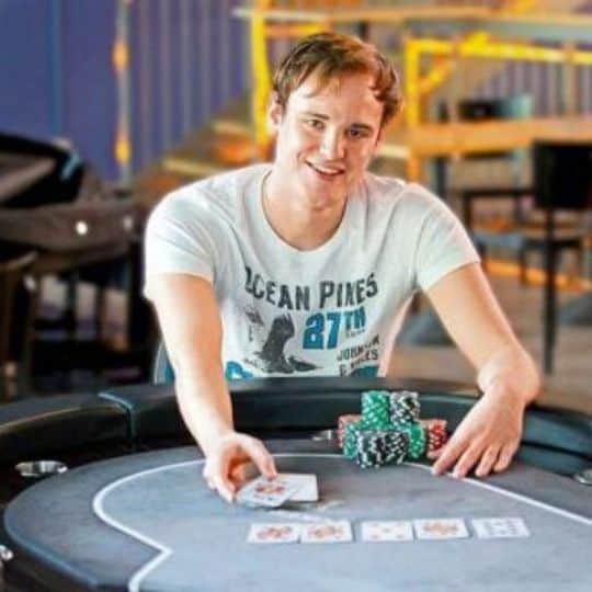 German Poker Player, Pius Heinz