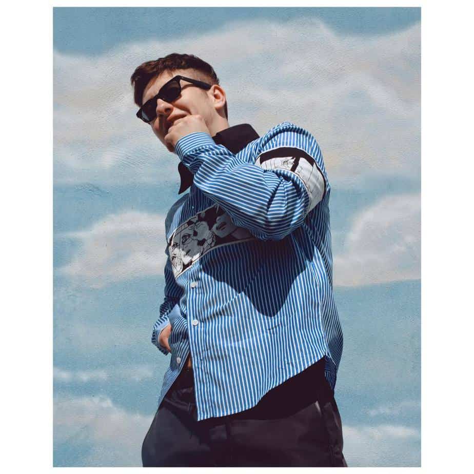 Barry Keoghan poses for a photo.
