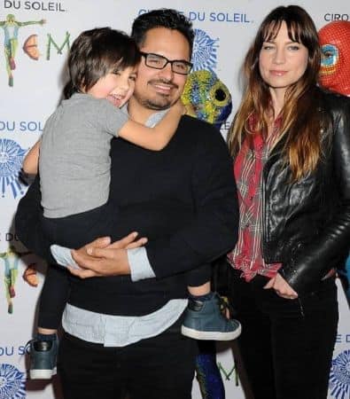Brie Shaffer with her Husband and Son