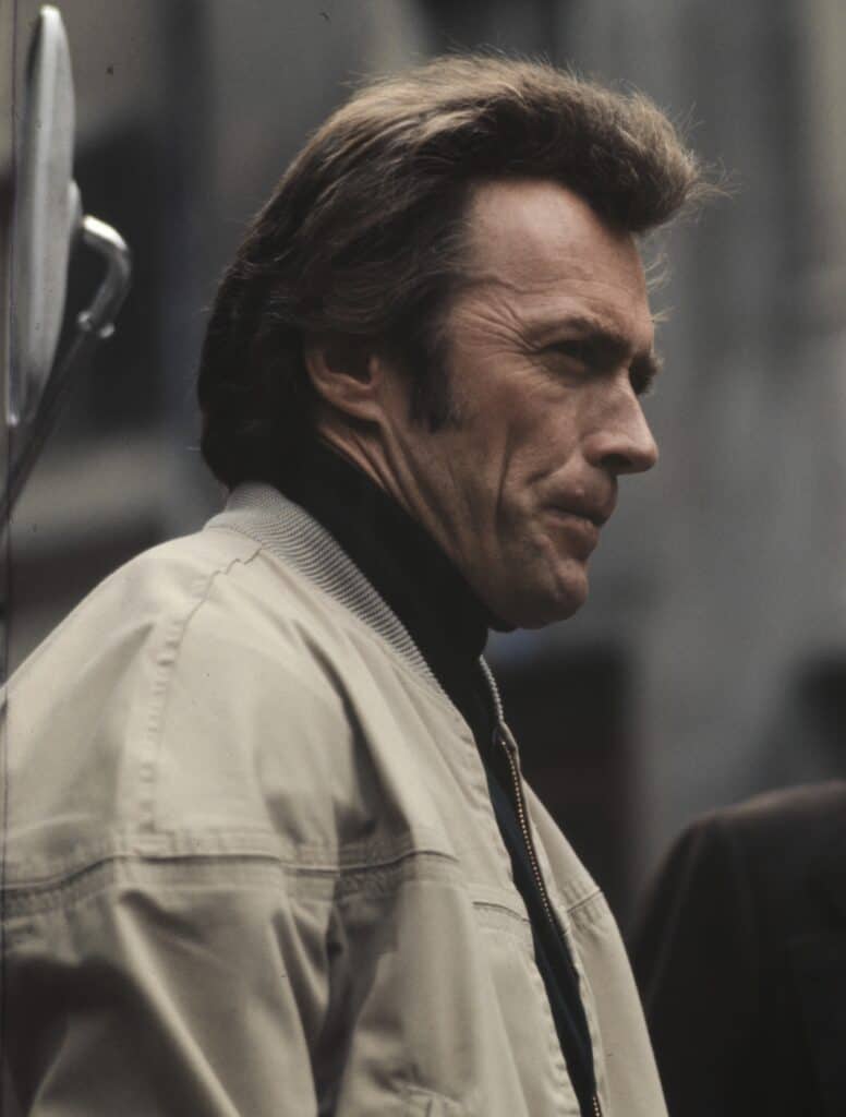 Clint Eastwood during his film shoot.
